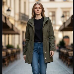 Lauren Ralph Lauren Khaki Utility Jacket